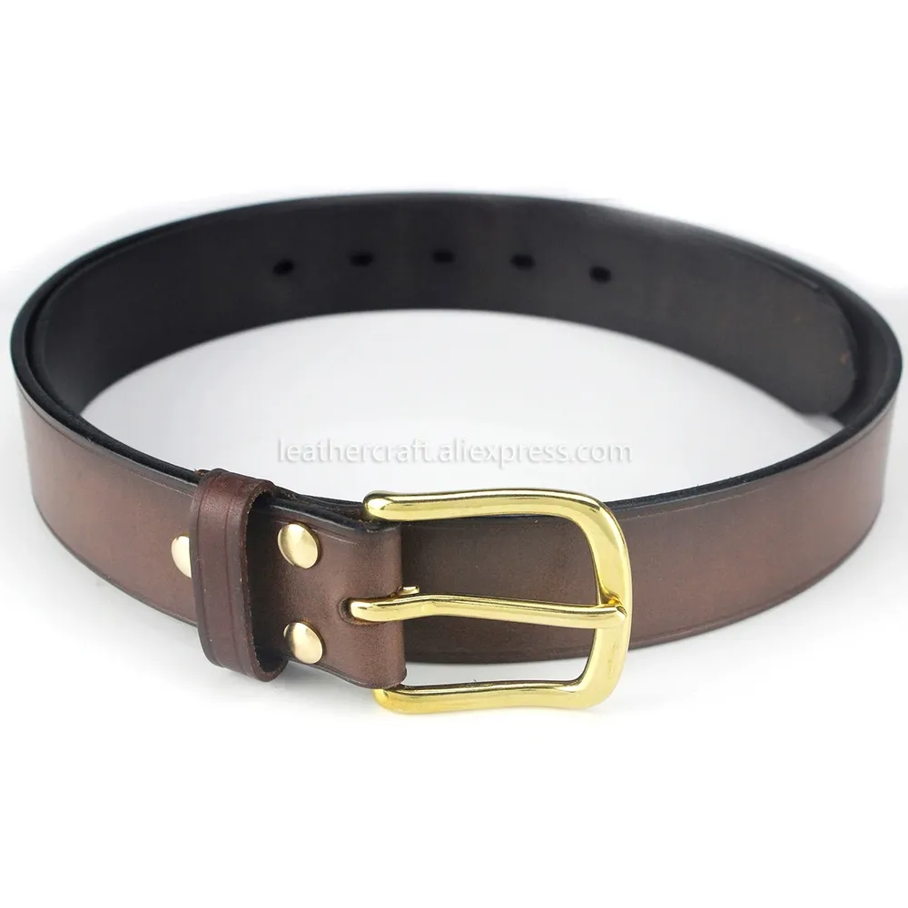 Demi-boucle ardillon laiton 13 à 32 mm pour cuir