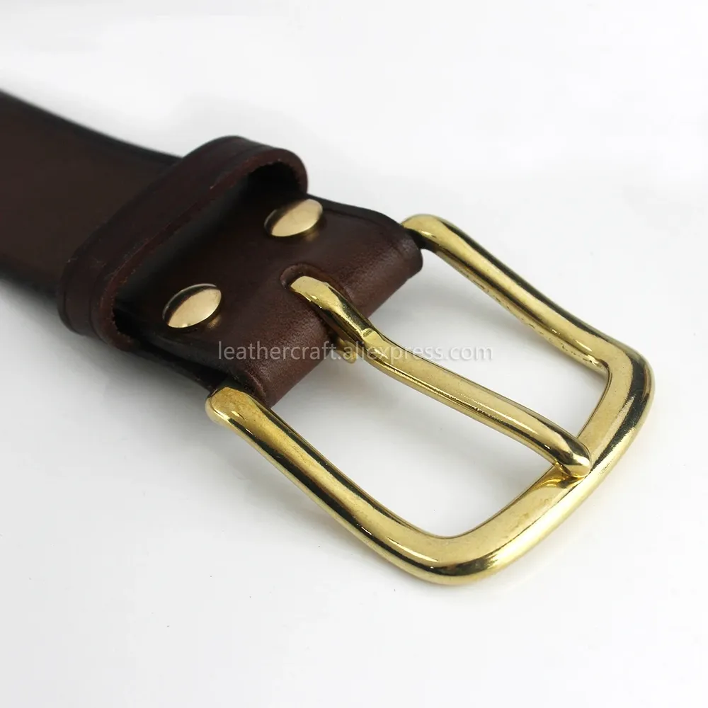 Demi-boucle ardillon laiton 13 à 32 mm pour cuir