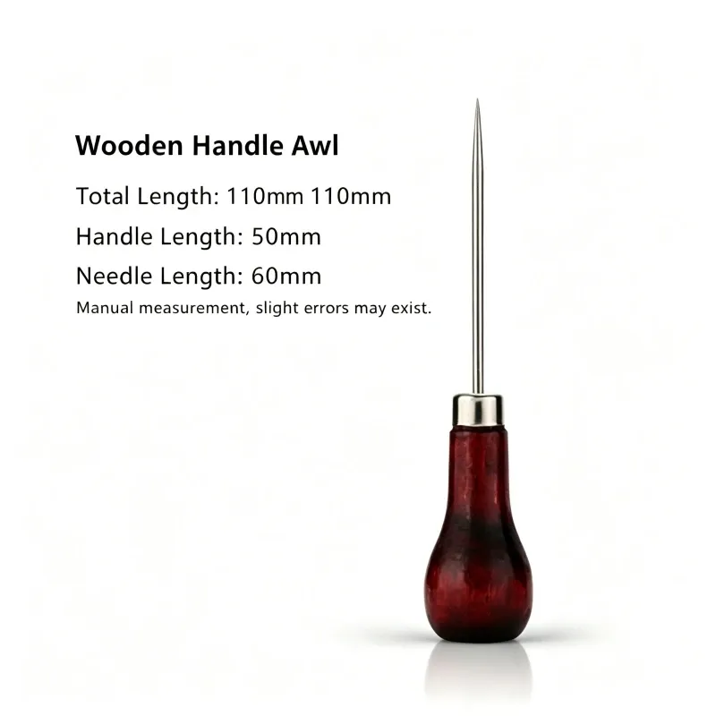 Ensemble outils cuir 4 poinçons 4 mm fil ciré