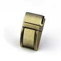 Fermoir à pression métal pour sac et mallette – Couleur Bronze
