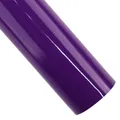 Feuille de similicuir A4 à 50 x 120 cm violet lisse – Couleur Argent (2B)