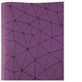 Feuille de similicuir A4 à 50 x 120 cm violet lisse – Couleur vert (6B)