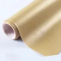 Feuille de similicuir Litchi 20 à 120 cm pour sacs et nœuds – Color Gold