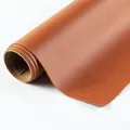 Feuille de similicuir Litchi 20 à 120 cm pour sacs et nœuds – Color Orange