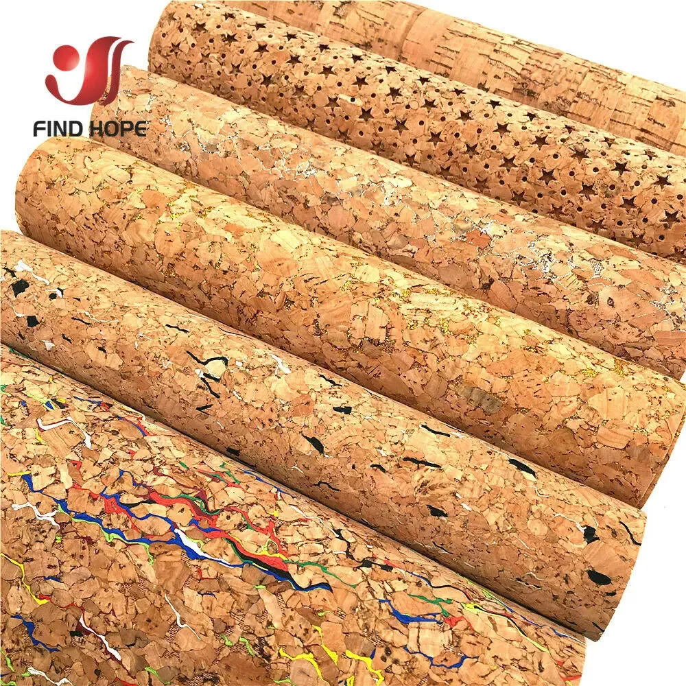 Feuille similicuir PU bois 20 x 30 cm pour artisanat
