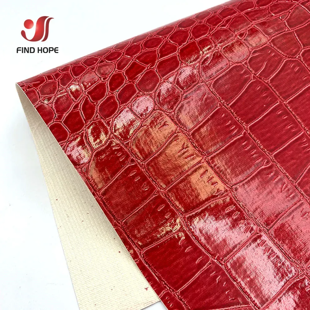 Feuille similicuir PU crocodile A4 20 x 30 cm relief