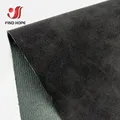Feuille similicuir PU givrée A5 imperméable pour artisanat – Couleur Noir