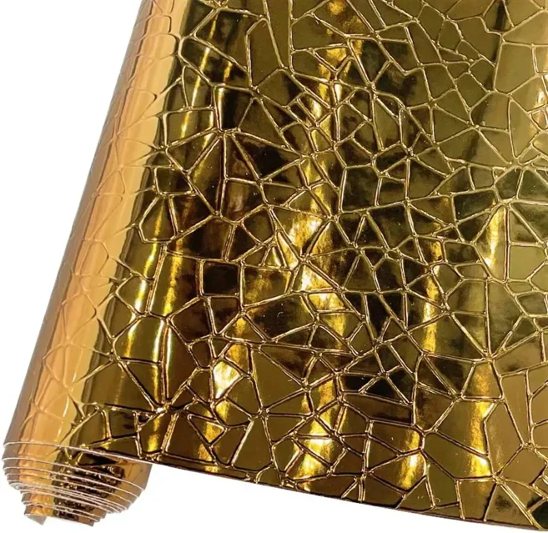 Feuille similicuir PU miroir 1084-1 à 1084-12 pour artisanat