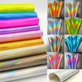 Feuille similicuir PU miroir 3D A5 arc-en-ciel – 5