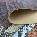 Feuilles PU motif serpent 20x30 cm pour artisanat – 2
