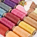Fil cuir ciré 0,55 mm pour couture bracelet et bijoux – 1