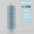Fil cuir ciré 0,55 mm pour couture bracelet et bijoux – Color Lac bleu (16)