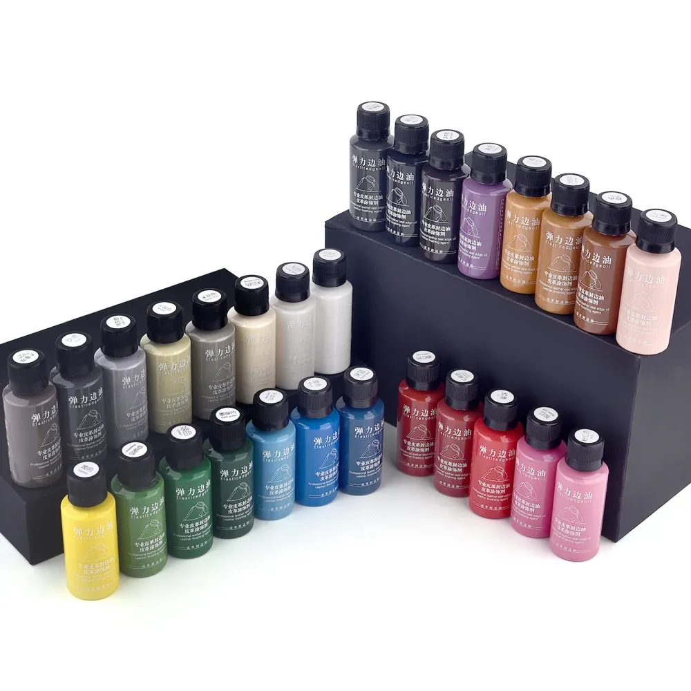 Huile de finition pour bords cuir 30 ml mate et extensible