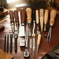 Kit 18 outils cuir portables réparation et couture avec étui – 1