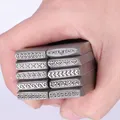 Kit 19x5 mm ciseaux acier gravure cuir et métaux – 5