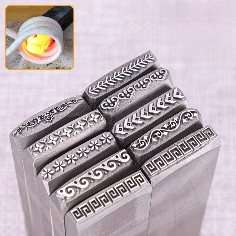 Kit 19x5 mm ciseaux acier gravure cuir et métaux