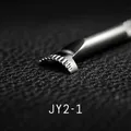 Kit 2 timbres acier inoxydable sculpture cuir motifs variés – Couleur JY2-1