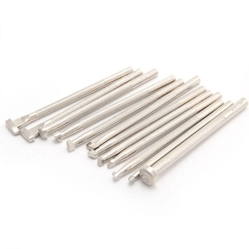 Kit 20 outils de gravure et d'impression sur cuir