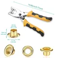 Kit 200 œillets 6 mm avec pince et presse manuelle – 4