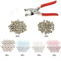 Kit 200 pièces boutons pression rivets cuir – 5