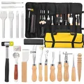 Kit 23 pièces outils maroquinerie cuir – 1
