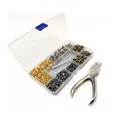 Kit 360 rivets cuir double capuchon avec pince – 1