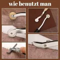 Kit 37 outils cuir main coupe couture artisanat débutants – 5