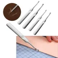 Kit 4 outils poinçonnage rainurage biseautage bord cuir – 6