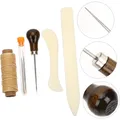 Kit 5 outils cuir couture reliure et réparation débutants – 1