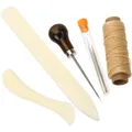 Kit 5 outils cuir couture reliure et réparation débutants – 6