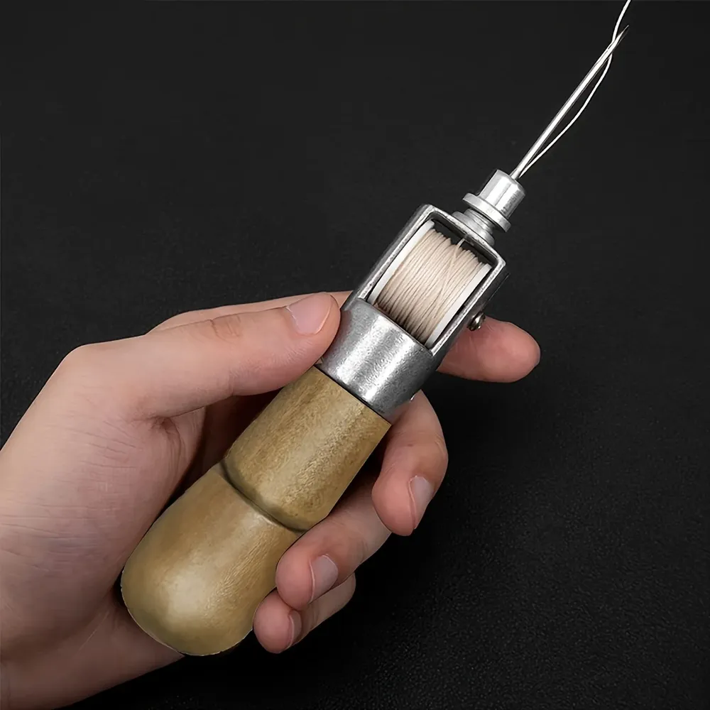 Kit 7 outils couture cuir point noué pour meubles et réparation