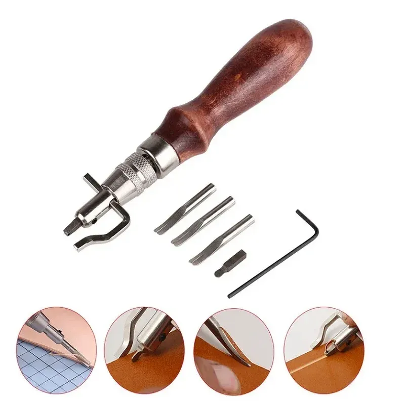 Kit 7 outils cuir professionnels réglables