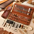Kit 72 outils travail cuir avec sac rangement – 2