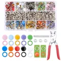 Kit boutons pression et œillets pour cuir – 1