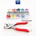 Kit boutons pression et œillets pour cuir – Couleur C 200set x tools