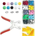 Kit boutons pression et œillets pour cuir – Couleur C 50set x tools