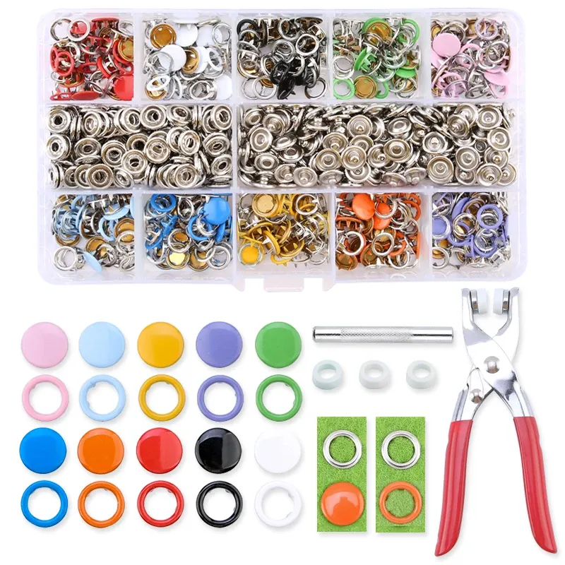 Kit boutons pression et œillets pour cuir
