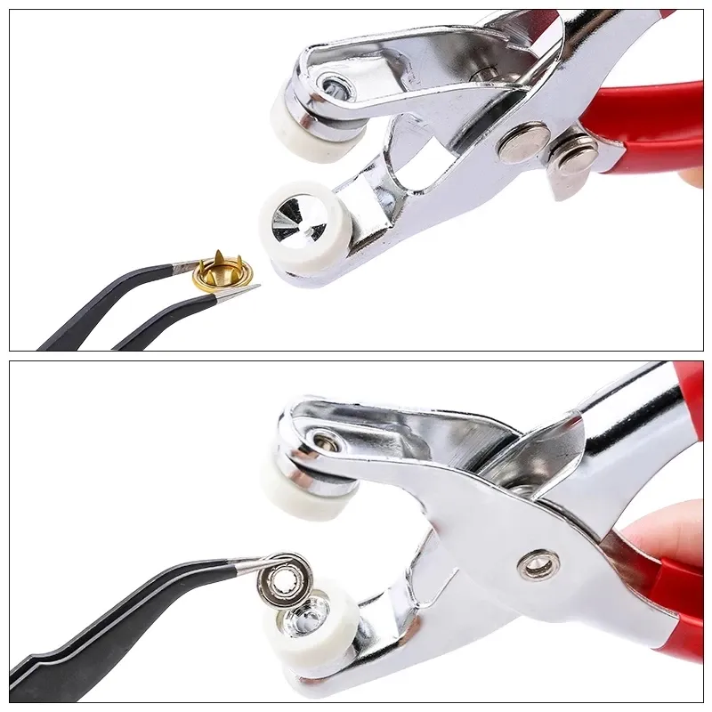Kit boutons pression et œillets pour cuir