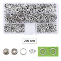 Kit boutons pression et œillets pour cuir – Couleur F 200 set