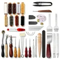 Kit complet outils cuir fil ciré et poinçonnage débutants – 1