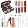 Kit couture cuir 28 à 32 pièces avec fil et aiguilles – 1