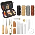Kit couture cuir 28 à 32 pièces avec fil et aiguilles – 2