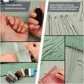 Kit couture cuir 48 pièces avec aiguilles et fil – 7
