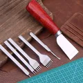 Kit couture cuir aiguilles fil pour réparation chaussures et canapés – 6