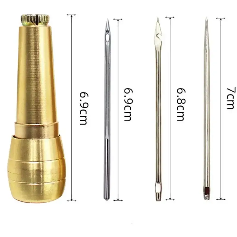 Kit couture cuir avec aiguille et fil pour réparation