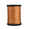 Kit couture cuir DIY avec aiguille et manche cuivre – Couleur 55m Thread