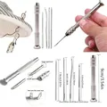 Kit couture cuir fil ciré aiguilles pour débutants et travaux – 5