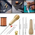 Kit couture cuir fil ciré et aiguilles pour débutants – 6