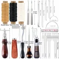 Kit couture cuir poinçon fil ciré aiguilles – 2