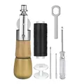 Kit couture cuir professionnel aiguilles fil cire pour artisanat – Couleur 1 Set